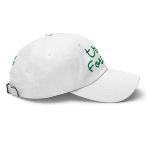 Trevs Forevs Graduation Hat | White with Green