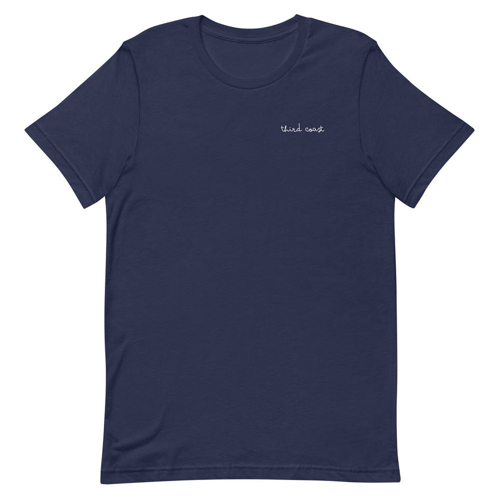 Third Coast Script Unisex T-shirt | Navy