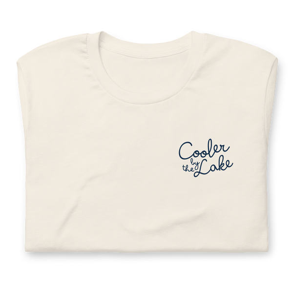 Cooler by the Lake Unisex T-shirt | Sand Dune