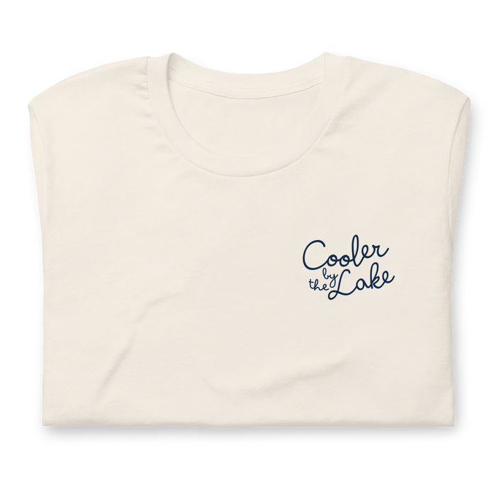 Cooler by the Lake Unisex T-shirt | Sand Dune