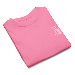 Saturdays are for Tower Road Beach T-shirt | Pink